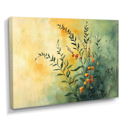 Herbes au soleil de l'été III - Herbes, art mural