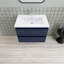 Meuble-lavabo flottant moderne simple Alcester Ivy Bronx-1100120578