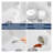 27" L x 19" W Premium White Ceramic Undermount/Drop-In Kitchen Sink Single Bowl White Fireclay Kitchen Sink Scratch-Resistant & Easy Clean