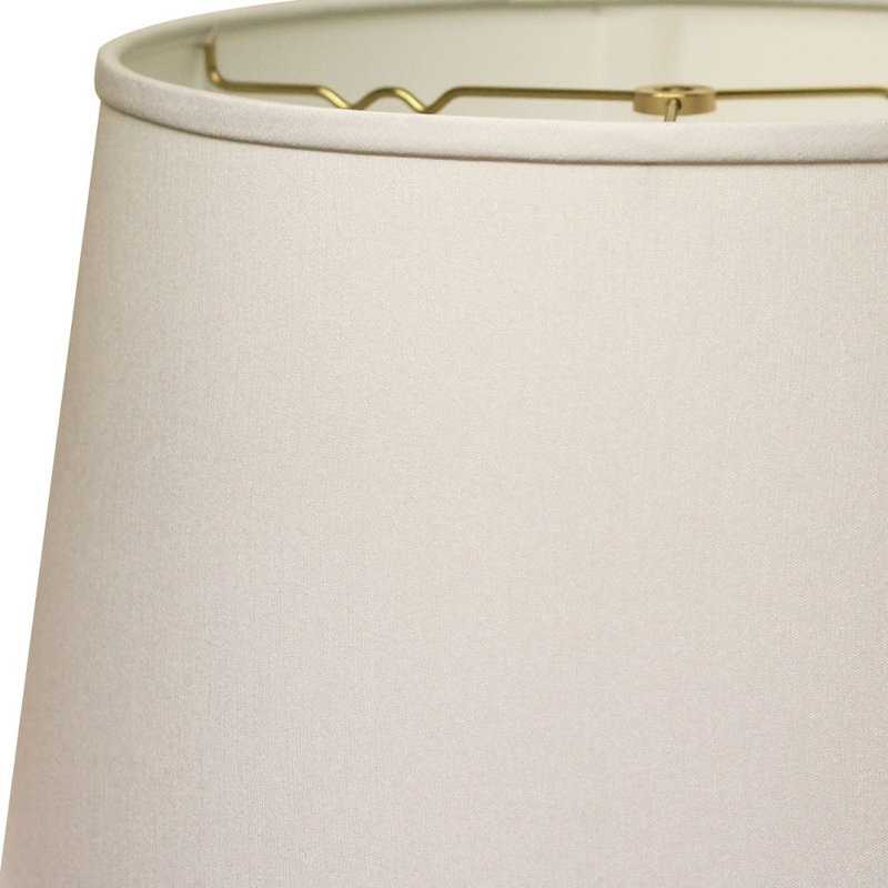 Abat-jour arrondi 16 po, Blanc