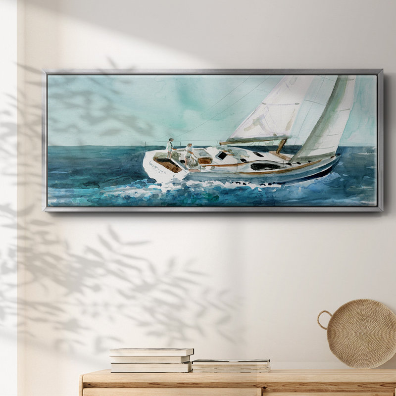 Toile Delray - toile encadrée, H 20 po x l 50 po