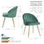 Mccain 45 cm H Velvet Side Chair-1933339880