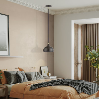 Domma 1 Light English Bronze Mini Pendant