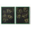Impression encadrée de tulipes dorées I-Premium - prêt à être accroché - aucun clou requis - aucun clou requis-778190109-778190177
