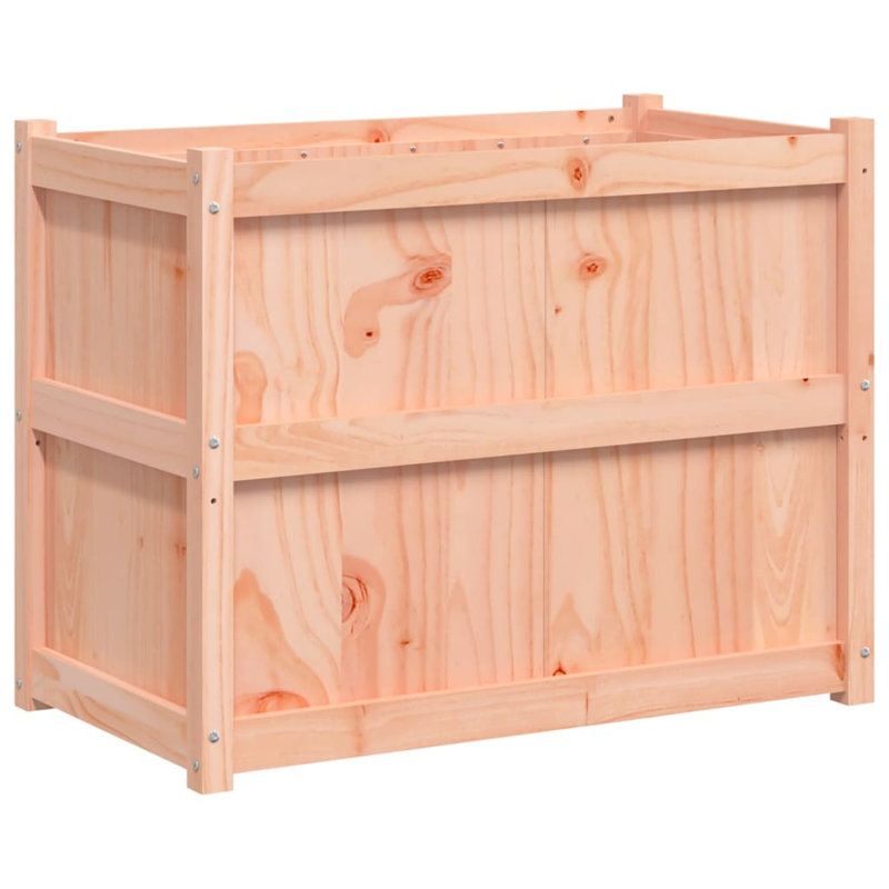 Wooden Kogut Flower Box, Natural, 1, 23.62" H x 23.62" W x 23.62" D