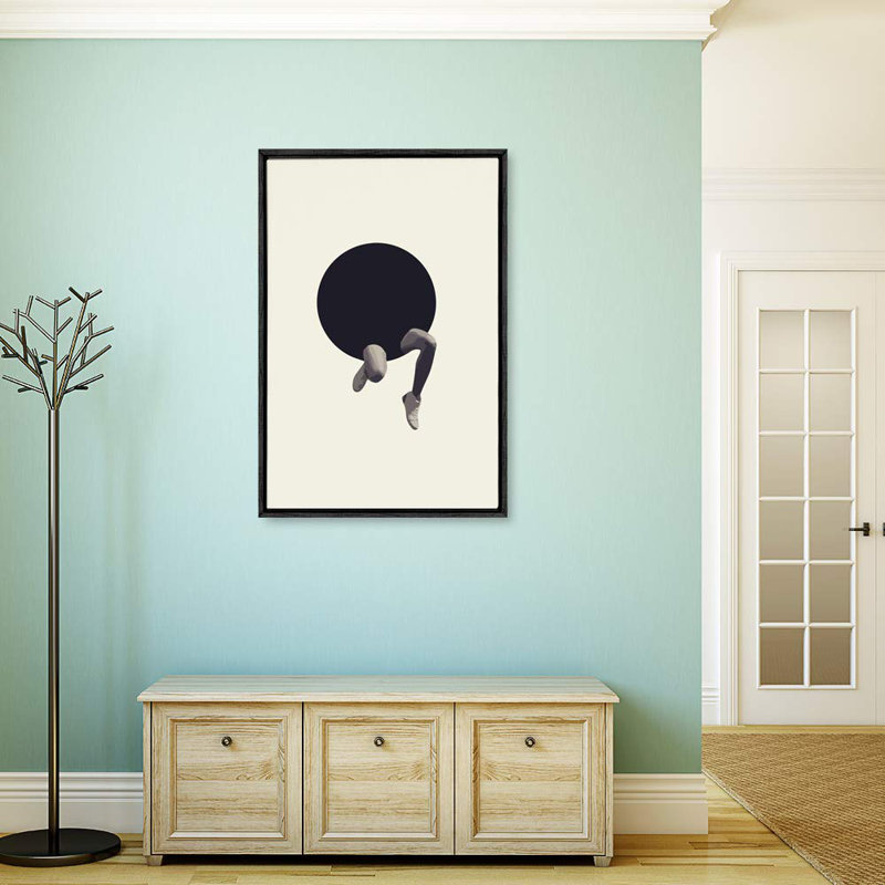 The Legs, Black, 24" H x 16" W