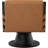 Quinton Vegan Leather Swivel Accent Chair-90995856-90995870
