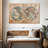 Hemisphere Map Canvas Print-92519007