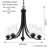 Arbra 5 - Light Dimmable Classic / Traditional Chandelier-1834411500-1834411503