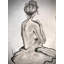 Perdus à Solitaire | Graphite croquis | Pour la décoration murale