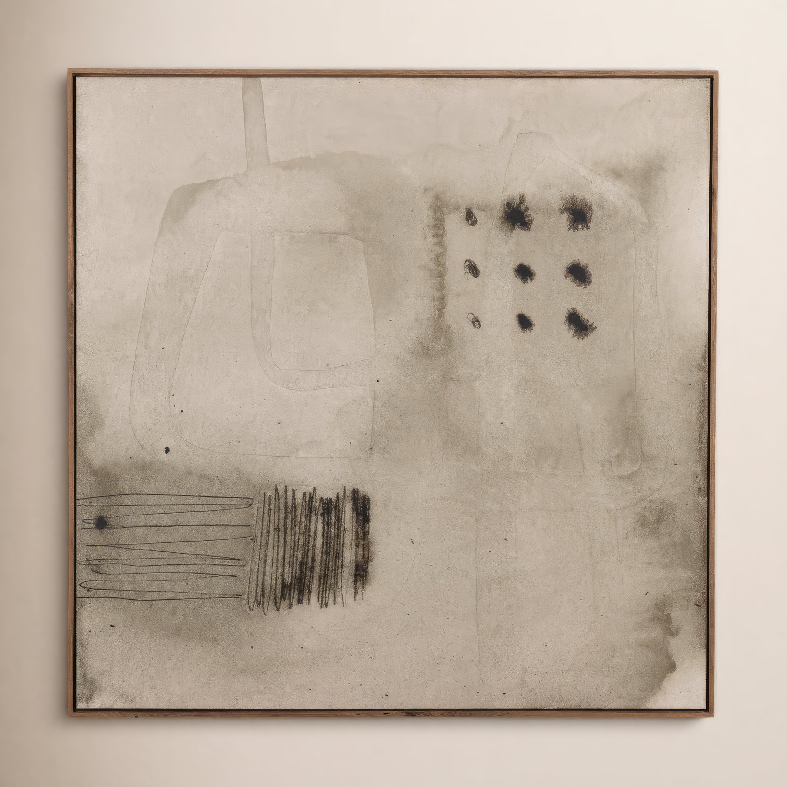 Study VI by Jess Engle, 48" H x 48" W x 2" D