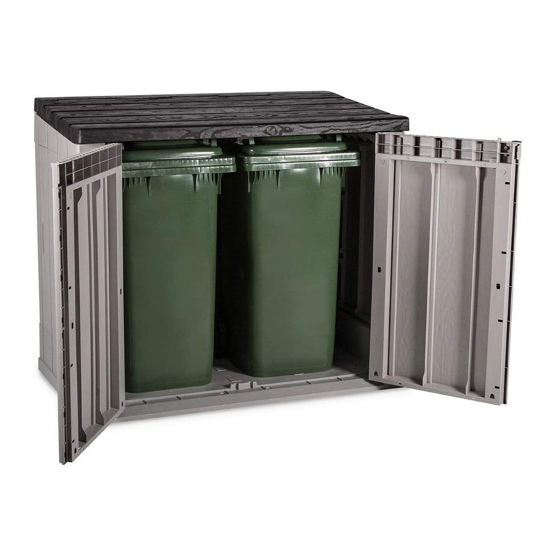 2 Ft. 5 in. W x 4 Ft. D Plastic Horizontal Storage Shed
