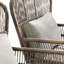 Ensemble de conversation pour patio en osier 2 personnes avec coussins Charlcy-729763570
