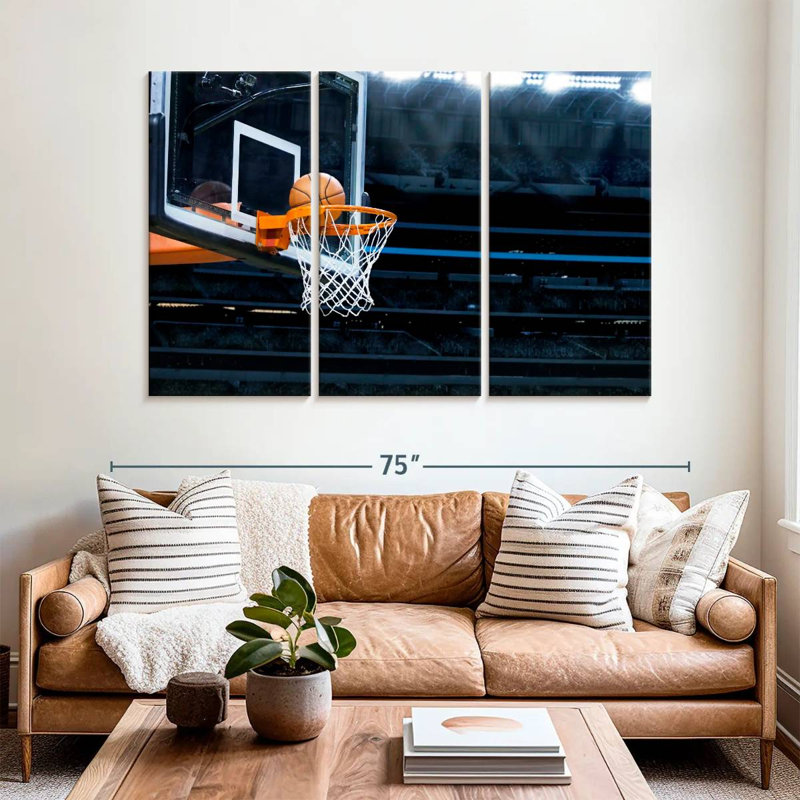 Panier de basketball Sireci, H 42 po x l 65 po