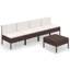 Ensemble de conversation modulaire avec coussins 6 pièces Lawenda-1947110859
