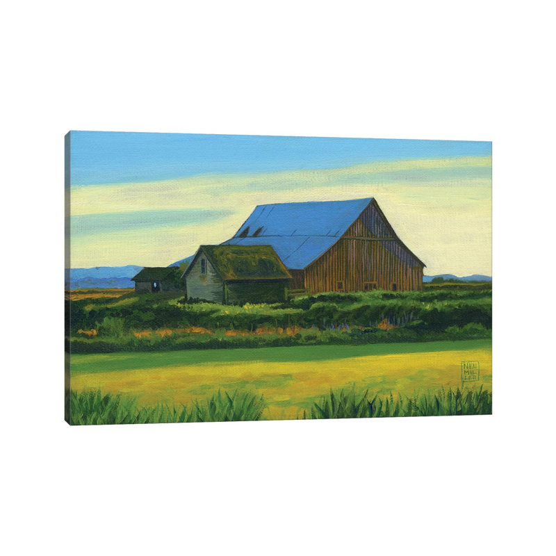 Skagit Valley Barn IV by Stacey Neumiller - Wrapped Canvas Gallery-Wrapped Canvas Giclée, 66.04 cm H x 45.72 cm W x 1.91 cm D
