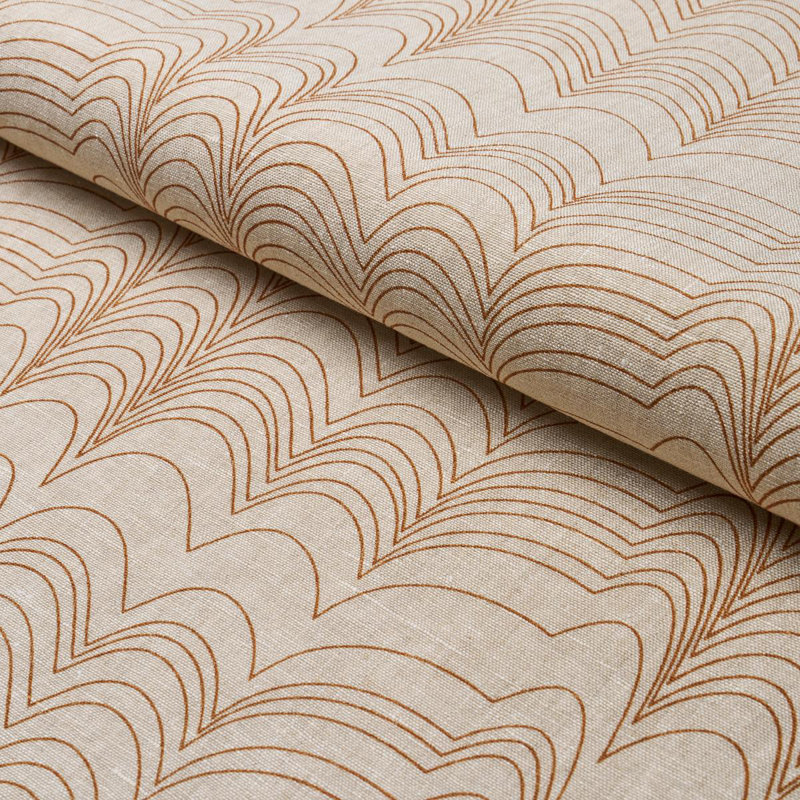 Schumacher X Studio Bon Richter Fabric, Neutral