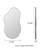 Ashane Asymmetrical Wall Mirror Metal Frame-1839243839-1867955947