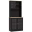 Armoire de rangement autoportante avec huche pour salle à manger-1598710098