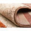 Tapis abstrait beige / brun / rouge Cotati-20250189