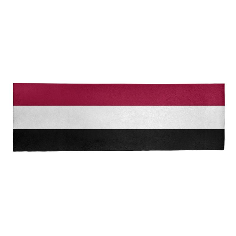 Chenille Striped Indoor Rug, Runner 2'6" x 8'