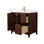 Palmilla 36" Freestanding Single Bathroom Vanity with Cultured Marble Top-2037146378-2037146376-2026593540