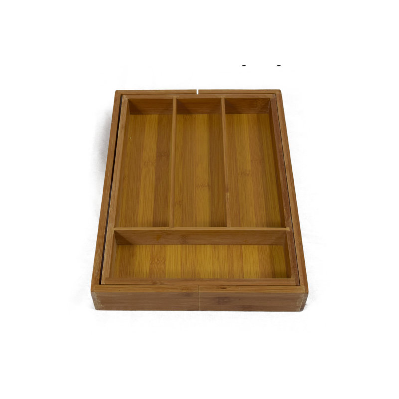 Bamboo Flatware Caddy