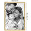 Picture Frame with Rope-Style Detail and Shatter-Resistant Glass - for Tabletop or Wall-114076416-114076417