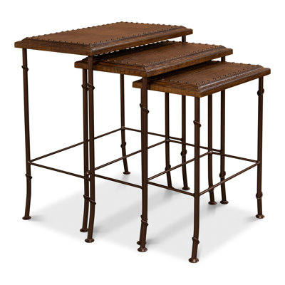 Iron Top Nesting Tables