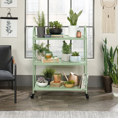 Medeiros Metal Bar Cart