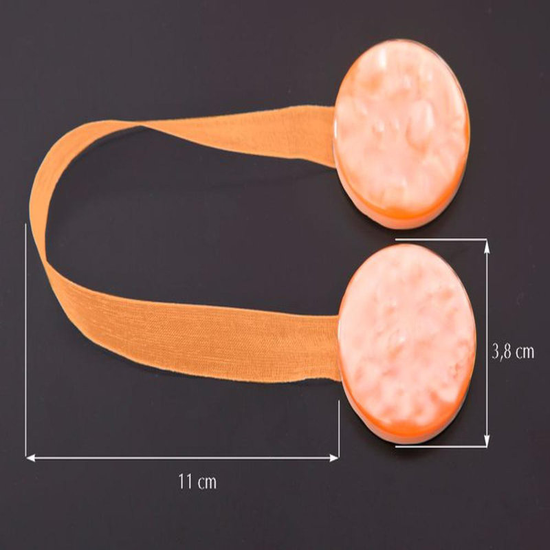 Zeeland Fabric 10cm Curtain Tieback, Orange