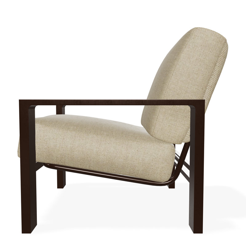 Larssen Outdoor Lounge Chair, Kona, Blend Sand Sunbrella®