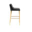 Tabouret de comptoir Davina Gold-68272052