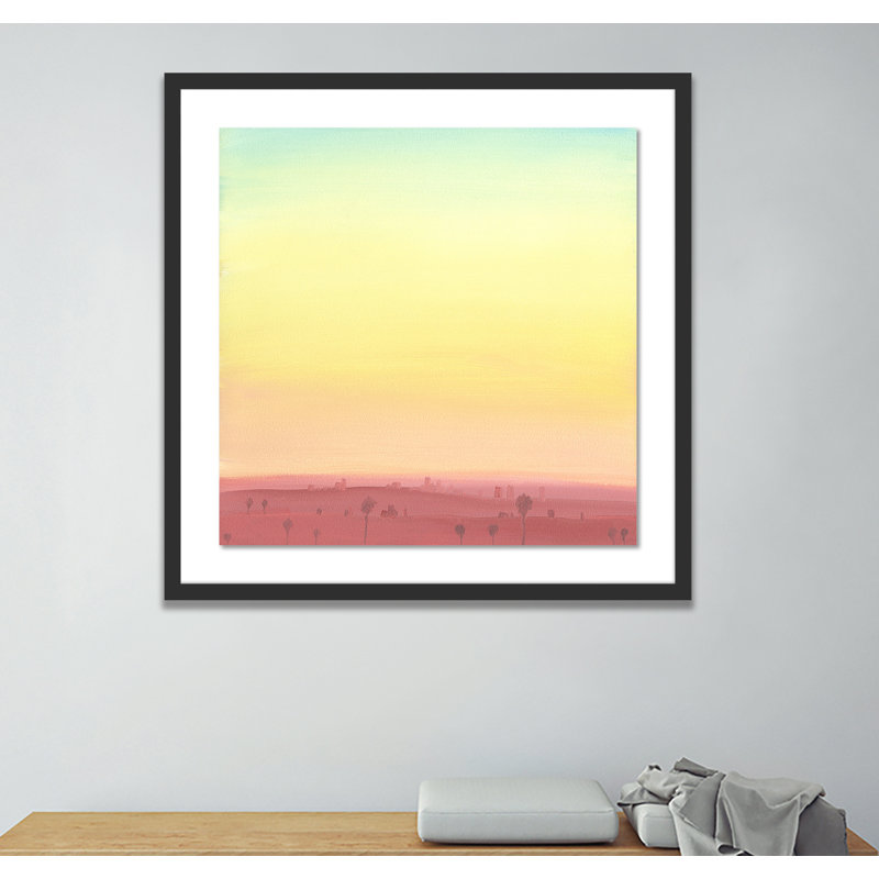 Lagoon Painting by Charles Stuart, White, 24" H x 19" W x 1.5" D