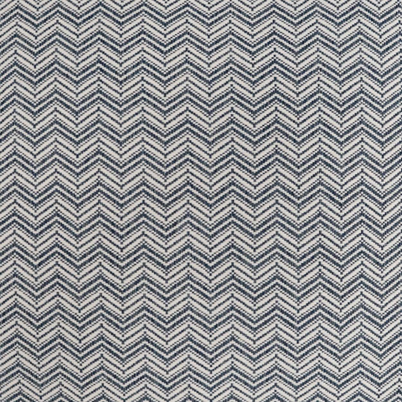 Cirrus Chevron Reversible Throw Pillow, Navy, Square 22"