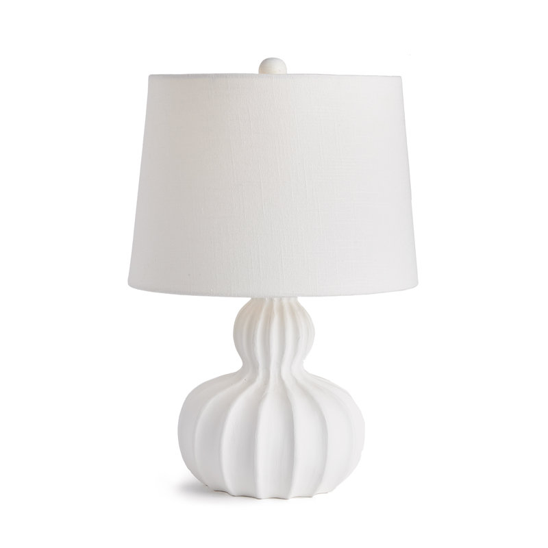 Lampe de table en bois massif Alipio