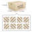 12"×12" Waterjet Polished Natural Stone Marble Tiles For Floor And Wall, 1 Box 8 PCS-112631357