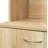 Tall Wardrobe& Kitchen Cabinet, with 6-Doors, 1-Open Shelves and 1-Drawer-1431876313