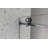 Frameless One Fixed And One Shifted Shower Door, 70Mm 304 Sus Large Pulleys With Adjustable Soft Closing Function-116077650