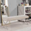 Banc rembourré Chic Taupe Chenille