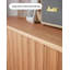Armoire à chaussures en bois massif de style nordique-613650561