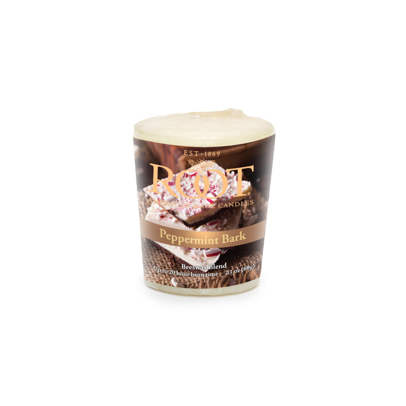 Peppermint Bark Scented Votive Candle
