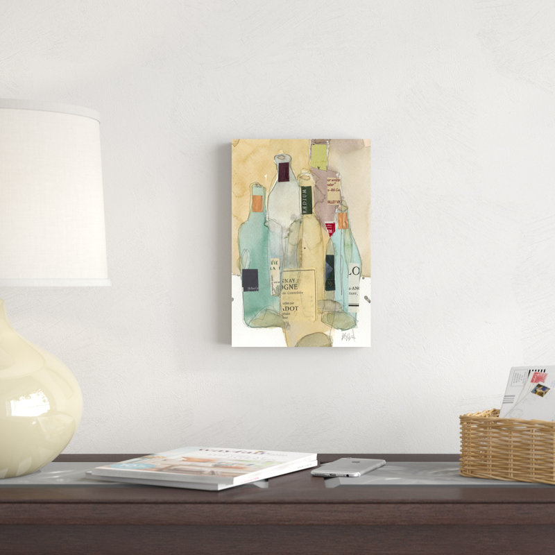 Vins et spiritueux II, H 12 po x l 8 po x P 1,25 po