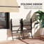 Portable Patio Dining Chairs, Metal Folding Modern Set For Home Entertaining