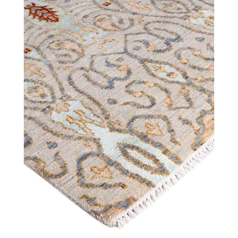 Overdyed One-of-a-Kind 8' 1" X 10' 2" Hand Knotted Area Rug