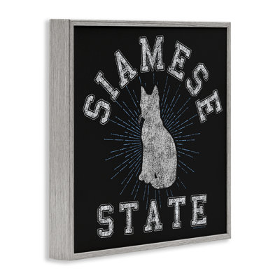 Art giclée par un chat siamois par Spirit Animals / Life Is High