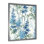 Sérénité chinoise en bambou bleu II sur toile
