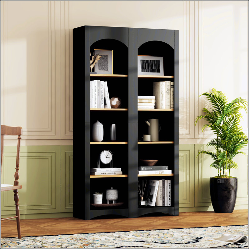 Free Standing 5 Tier Bookshelves