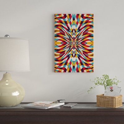 Reproduction d'art graphique sur toile tendue