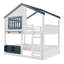 Lit mezzanine Bellvue avec design de maison avec espace multifonctionnel-125427609-125427607
